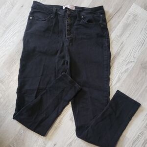 Women's Black High-Waisted Jeans Size 11